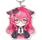 NTE Nanally Cartoon Acrylic Keychain Neverness to Everness Merch ナナリ Neverness to Everness グッズ NTE グッズ 이환 굿즈 나나리 | nte.global