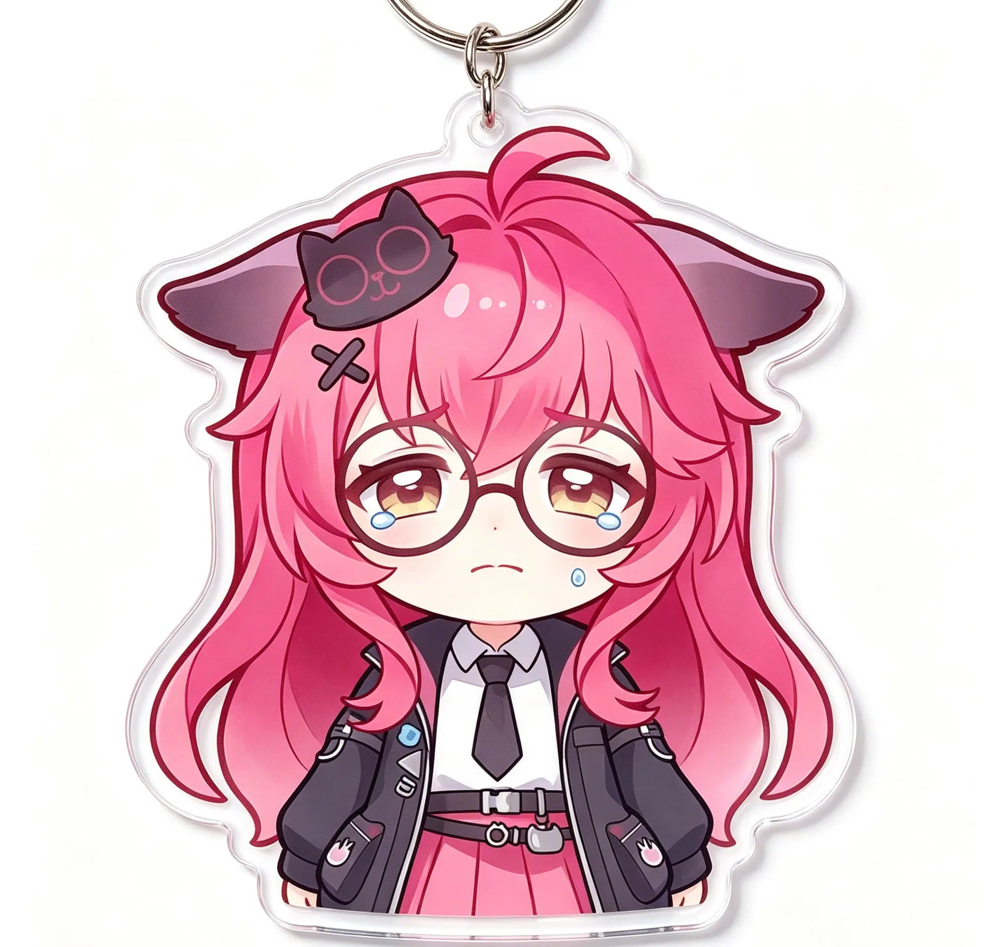 NTE Nanally Cartoon Acrylic Keychain Neverness to Everness Merch ナナリ Neverness to Everness グッズ NTE グッズ 이환 굿즈 나나리 | nte.global