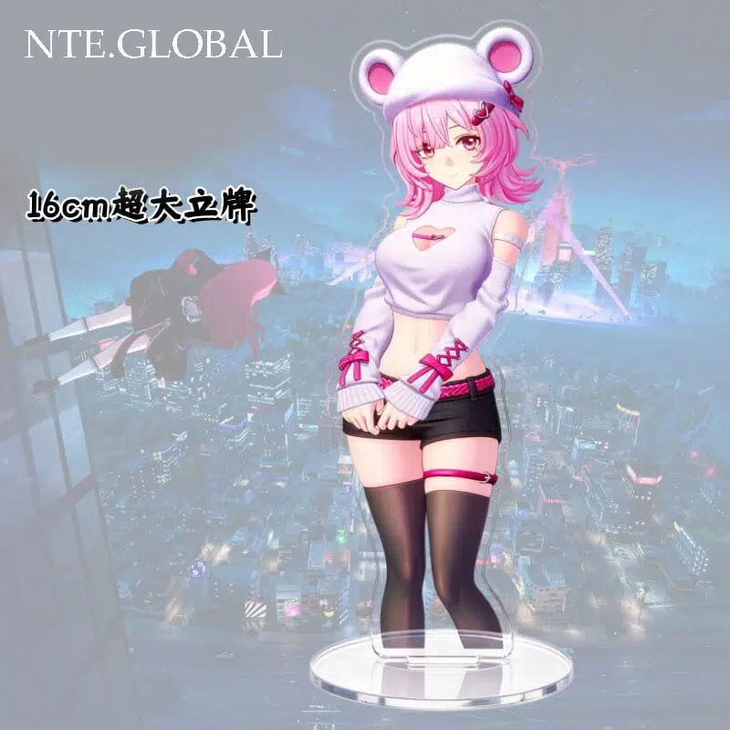 Nanally Mint Chiz NTE 16cm Acrylic Stand 나나리 민트 치즈 이환 굿즈 nte.global