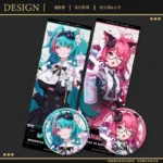 NTE Mint Nanally Laser Ticket Badge Photocard Set Neverness to Everness Merch Menthe ミント ナナリ Neverness to Everness グッズ NTE グッズ 이환 굿즈 민트 나나리 | nte.global
