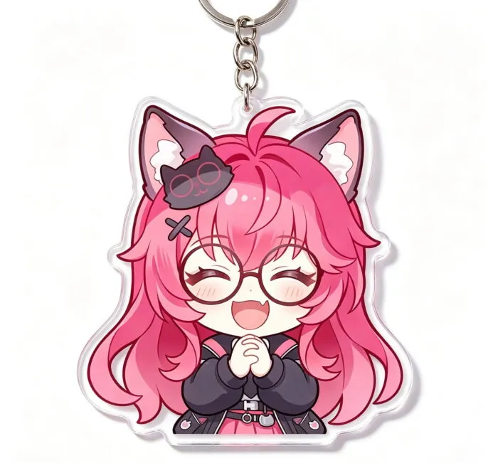 NTE Nanally Cartoon Acrylic Keychain Neverness to Everness Merch ナナリ Neverness to Everness グッズ NTE グッズ 이환 굿즈 나나리 | nte.global