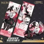 NTE Lacrimosa Laser Ticket Badge Photocard Set Neverness to Everness Merch ラクリモーサ Neverness to Everness グッズ NTE グッズ 이환 굿즈 라크리모사 | nte.global