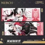 NTE Lacrimosa Laser Ticket Badge Photocard Set Neverness to Everness Merch ラクリモーサ Neverness to Everness グッズ NTE グッズ 이환 굿즈 라크리모사 | nte.global