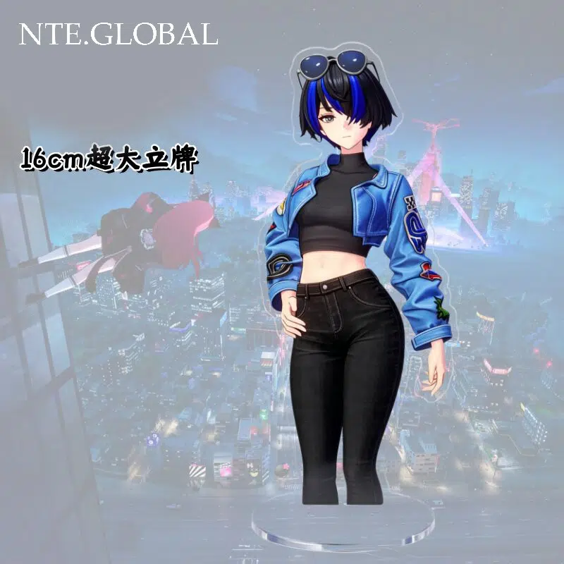 Nanally Mint Chiz NTE 16cm Acrylic Stand 나나리 민트 치즈 이환 굿즈 nte.global