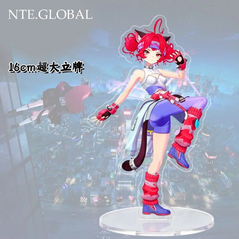 Nanally Mint Chiz NTE 16cm Acrylic Stand 나나리 민트 치즈 이환 굿즈 nte.global