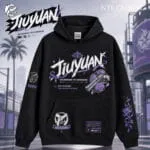 Jiuyuan NTE Silent Truth Hoodie Seize the Moment Streetwear 구원 이환 굿즈 Neverness to Everness グッズ nte.global
