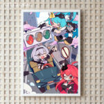 Mint Nanally NTE Chibi Art Poster 민트 나나리 이환 굿즈 nte.global