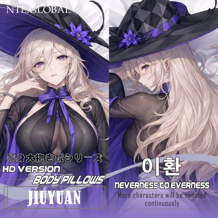 Jiuyuan NTE Dakimakura Body Pillow 구원 이환 굿즈 nte.global