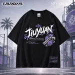 Jiuyuan NTE Silent Truth T-Shirt Seize the Moment Streetwear 구원 이환 굿즈 Neverness to Everness グッズ nte.global