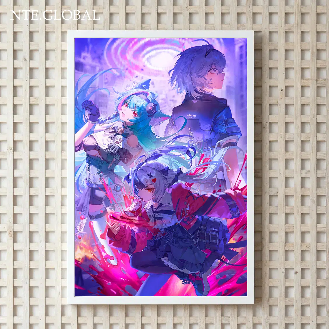 Mint Lacrimosa NTE HD Art Poster 민트 라크리모사 이환 굿즈 nte.global