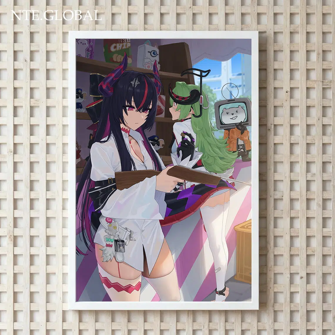Shinku Iroi NTE HD Art Poster 신쿠, 일로이 이환 굿즈 nte.global