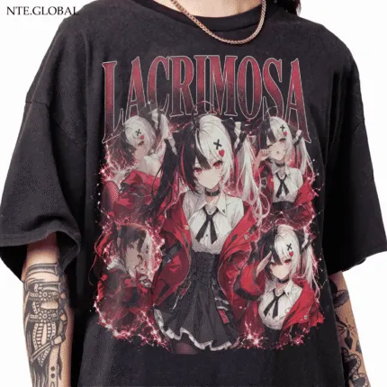 Lacrimosa NTE Vintage Graphic T-shirt 라크리모사 이환 굿즈 nte.global