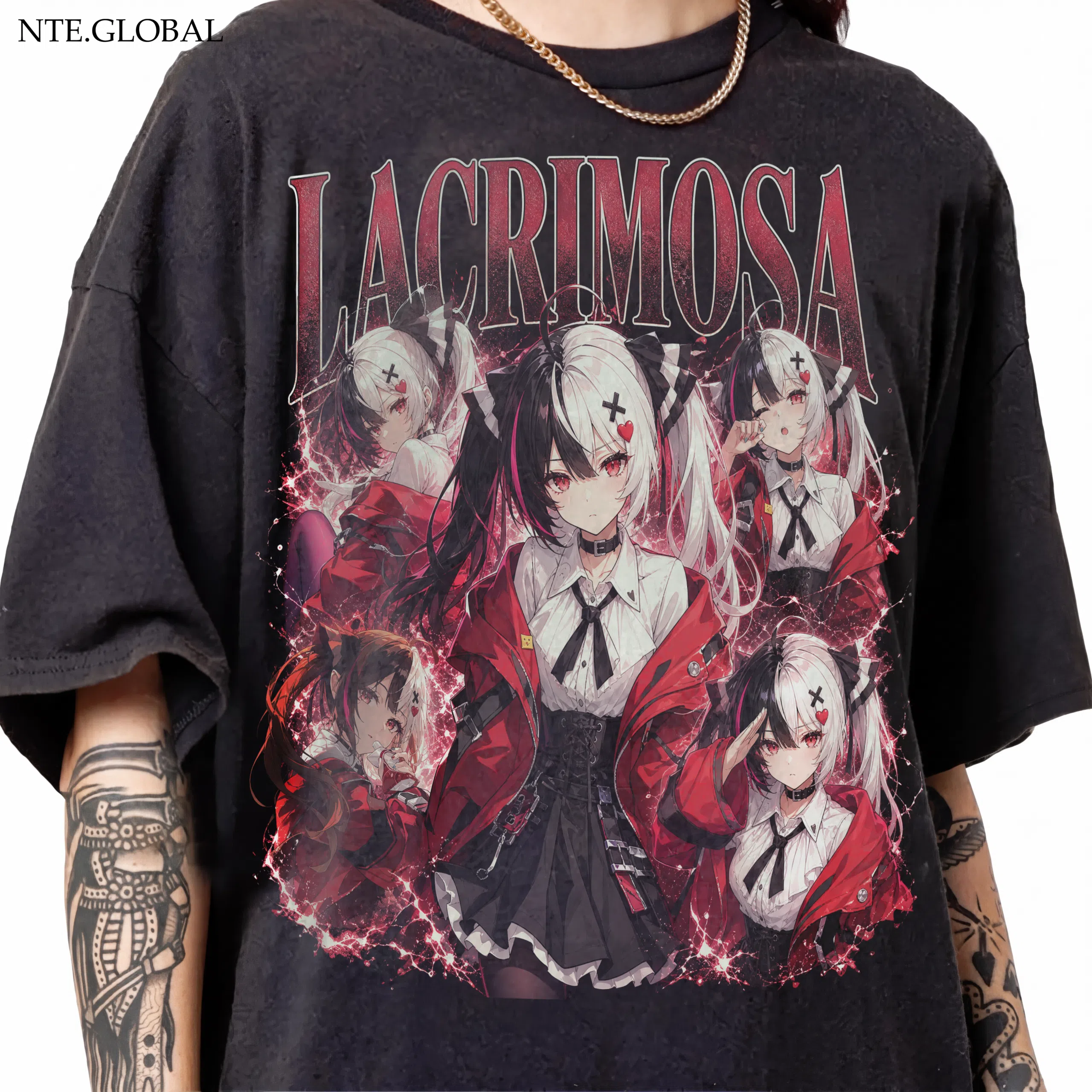 Lacrimosa NTE Vintage Graphic T-shirt 라크리모사 이환 굿즈 nte.global