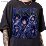 NTE EXE "Cobalt Lightning" Vintage Graphic T-Shirt – Retro Streetwear Edition | nte.global