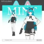NTE Neverness to Everness Mint Casual Cosplay Outfit – Daily Anime Convention Costume 이환 굿즈 Neverness to Everness グッズ NTE グッズ | nte.global