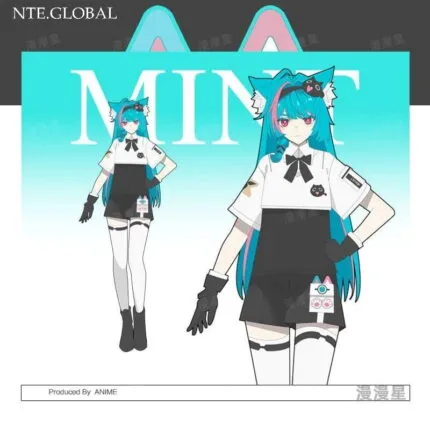 NTE Neverness to Everness Mint Casual Cosplay Outfit – Daily Anime Convention Costume 이환 굿즈 Neverness to Everness グッズ NTE グッズ | nte.global