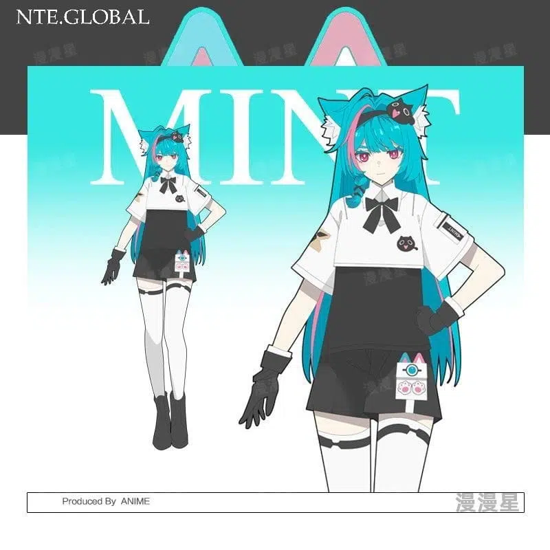 NTE Neverness to Everness Mint Casual Cosplay Outfit – Daily Anime Convention Costume 이환 굿즈 Neverness to Everness グッズ NTE グッズ | nte.global