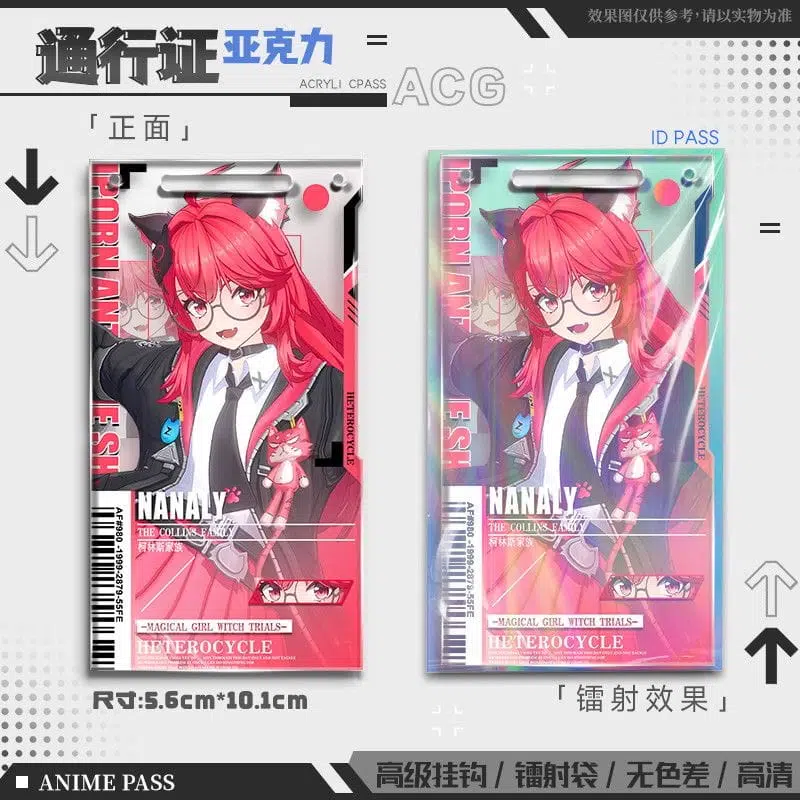 Neverness to Everness (NTE) Nanally Acrylic Pass | 이환 굿즈 Neverness to Everness グッズ NTE グッズ | nte.global