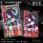 NTE Neverness to Everness Character Laser Ticket Acrylic Keychain – Anime Pass Card Pendant | Neverness to Everness グッズ 이환 굿즈 | nte.global