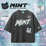 Mint NTE T-Shirt Minty Whirlwind Urban Pop Streetwear 민트 이환 굿즈 Neverness to Everness グッズ nte.global