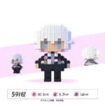Neverness to Everness (NTE) Mint, Baicang, Nanally, Sakiri Esper Zero Building Block Figure NTE グッズ Neverness to Everness グッズ 이환 굿즈 | nte.global