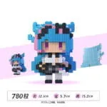 Neverness to Everness (NTE) Mint, Baicang, Nanally, Sakiri Esper Zero Building Block Figure NTE グッズ Neverness to Everness グッズ 이환 굿즈 | nte.global