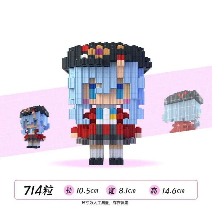 Neverness to Everness (NTE) Mint, Baicang, Nanally, Sakiri Esper Zero Building Block Figure NTE グッズ Neverness to Everness グッズ 이환 굿즈 | nte.global