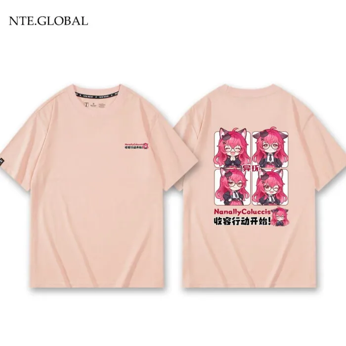 NTE Nanally Graphic T-Shirt Neverness to Everness Merch ナナリ Neverness to Everness グッズ NTE グッズ 이환 굿즈 나나리 | nte.global
