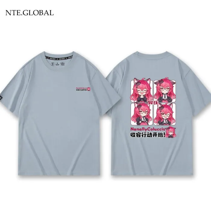 NTE Nanally Graphic T-Shirt Neverness to Everness Merch ナナリ Neverness to Everness グッズ NTE グッズ 이환 굿즈 나나리 | nte.global