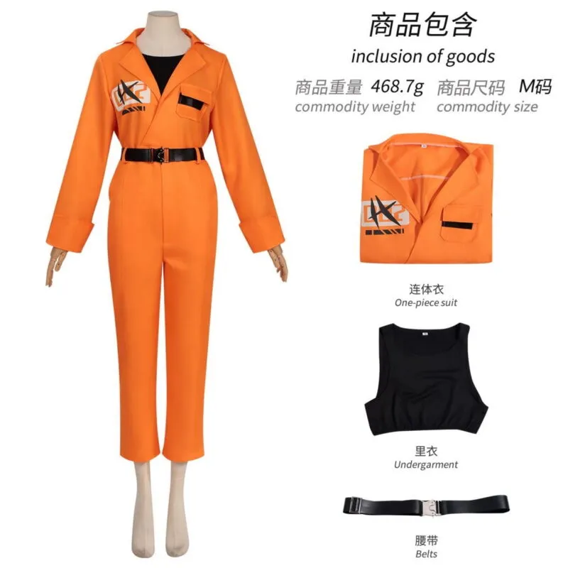 NTE Neverness to Everness Anomaly Hunter Prison Uniform Cosplay Costume | 이환 굿즈 Neverness to Everness グッズ NTE グッズ | nte.global