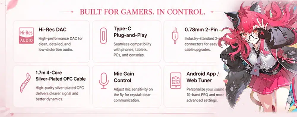 Nanally NTE Hi-Fi Earphones 나나리 이환 굿즈 nte.global