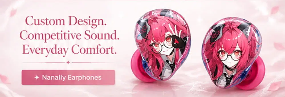 Nanally NTE Hi-Fi Earphones 나나리 이환 굿즈 nte.global