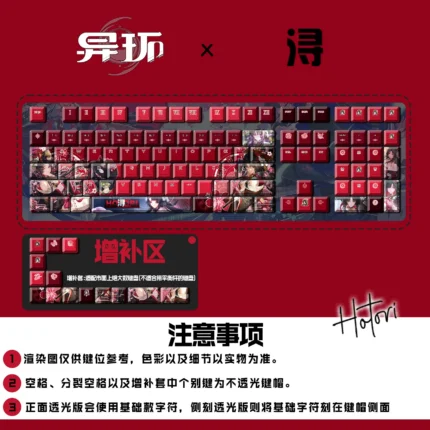 NTE Hotori PBT Keycap Set | nte.global