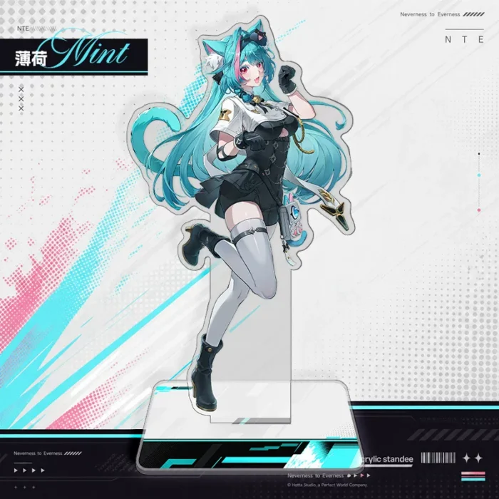 NTE Lacrimosa, Hotori, Baicang, Mint, Hathor, Zero, Nanally, Chiz Acrylic Standee | nte.global