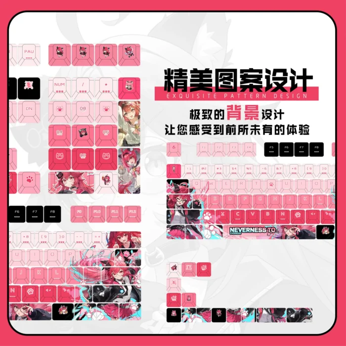 NTE Nanally PBT Keycap Set | nte.global