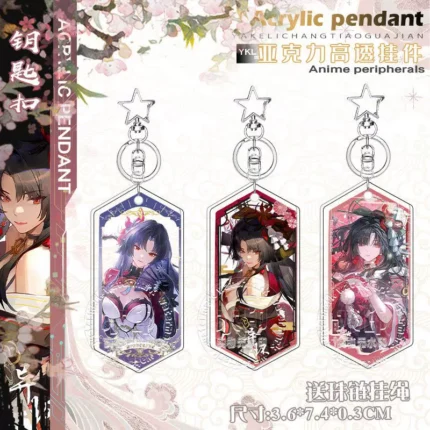 NTE Neverness to Everness Hotori Acrylic Keychain Bag Charm Merch | nte.global