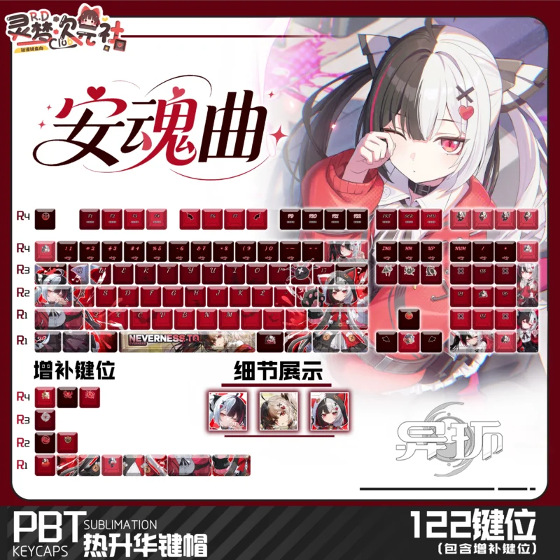 NTE Lacrimosa PBT Keycap Set | nte.global