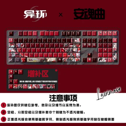 NTE Lacrimosa PBT Keycap Set | nte.global