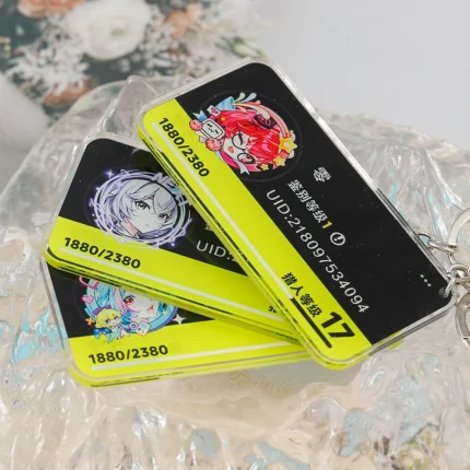 NTE Esper Zero ,Mint, Nanally Acrylic Keychain | nte.global
