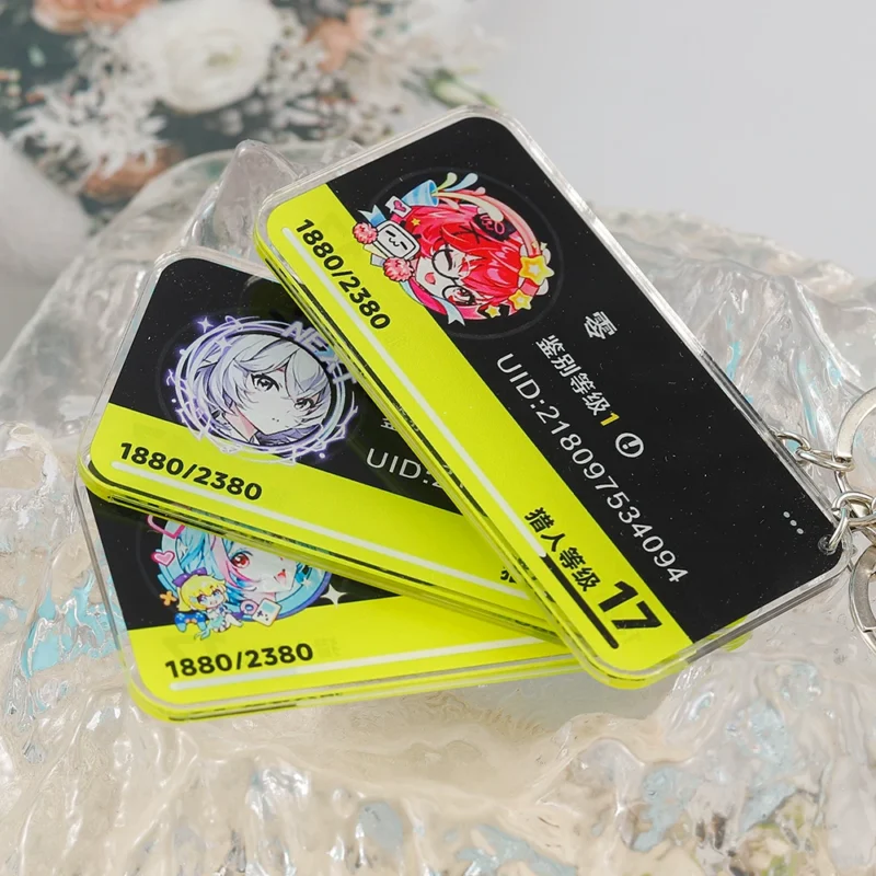 NTE Esper Zero ,Mint, Nanally Acrylic Keychain | nte.global