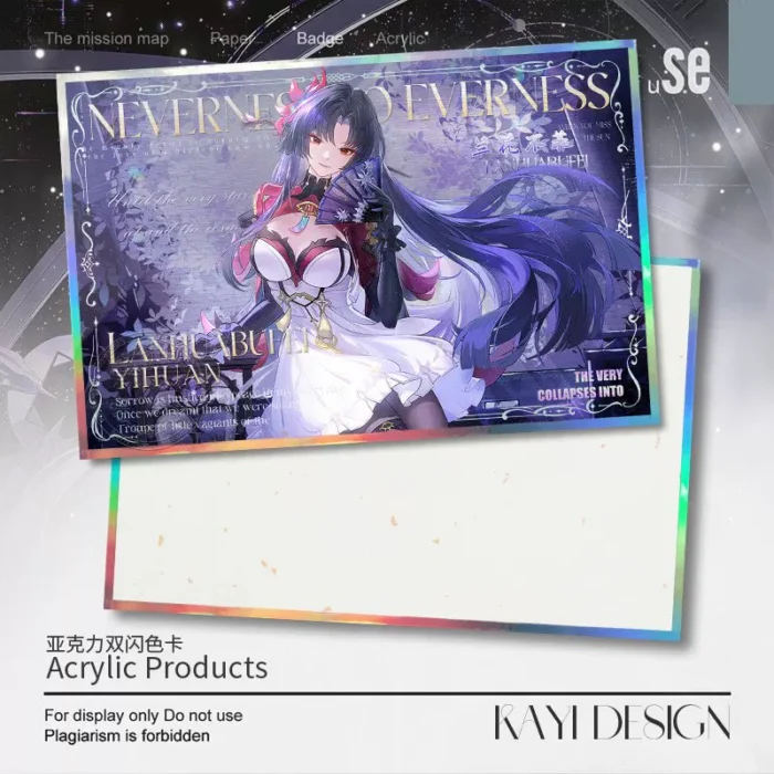NTE Nanally, Mint, Hotori Acrylic Standee Cards & Postcards | nte.global