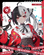 NTE Lacrimosa Acrylic Card | nte.global