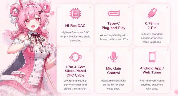 Chiz NTE Hi-Fi Earphones 치즈 이환 굿즈 nte.global