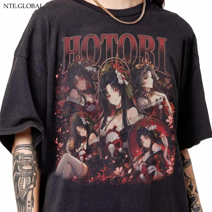 Hotori NTE Vintage Graphic T-shirt 호토리 이환 굿즈 nte.global