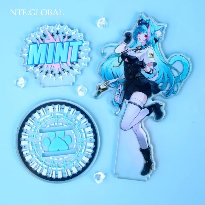 NTE Neverness to Everness Mint 14cm Double-Sided Acrylic Stand ミント NTE グッズ Neverness to Everness グッズ 이환 굿즈 민트 | nte.global