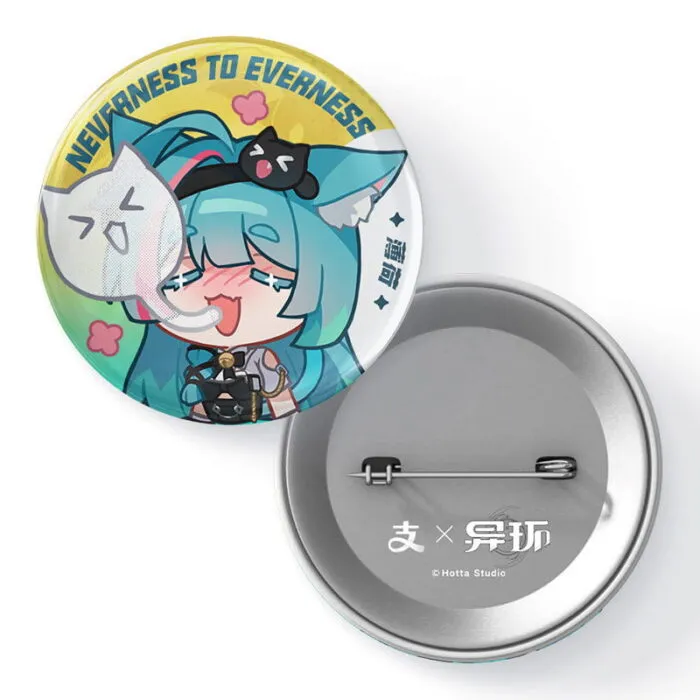 NTE Neverness to Everness X Alipay Collaboration Mint Tinplate Badge | 이환 굿즈 Neverness to Everness グッズ NTE グッズ | nte.global