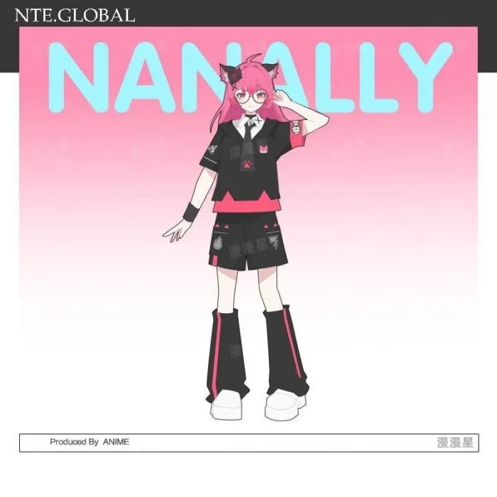 NTE Neverness to Everness Nanally Casual Cosplay Outfit – Daily Anime Convention Costume 이환 굿즈 Neverness to Everness グッズ NTE グッズ | nte.global