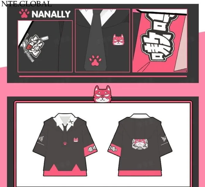 NTE Neverness to Everness Nanally Casual Cosplay Outfit – Daily Anime Convention Costume 이환 굿즈 Neverness to Everness グッズ NTE グッズ | nte.global