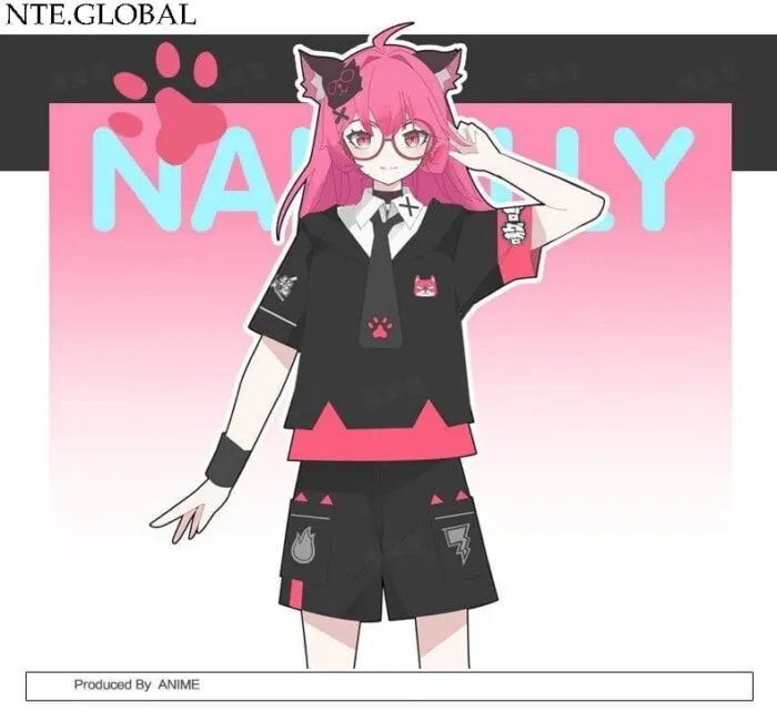 NTE Neverness to Everness Nanally Casual Cosplay Outfit – Daily Anime Convention Costume 이환 굿즈 Neverness to Everness グッズ NTE グッズ | nte.global