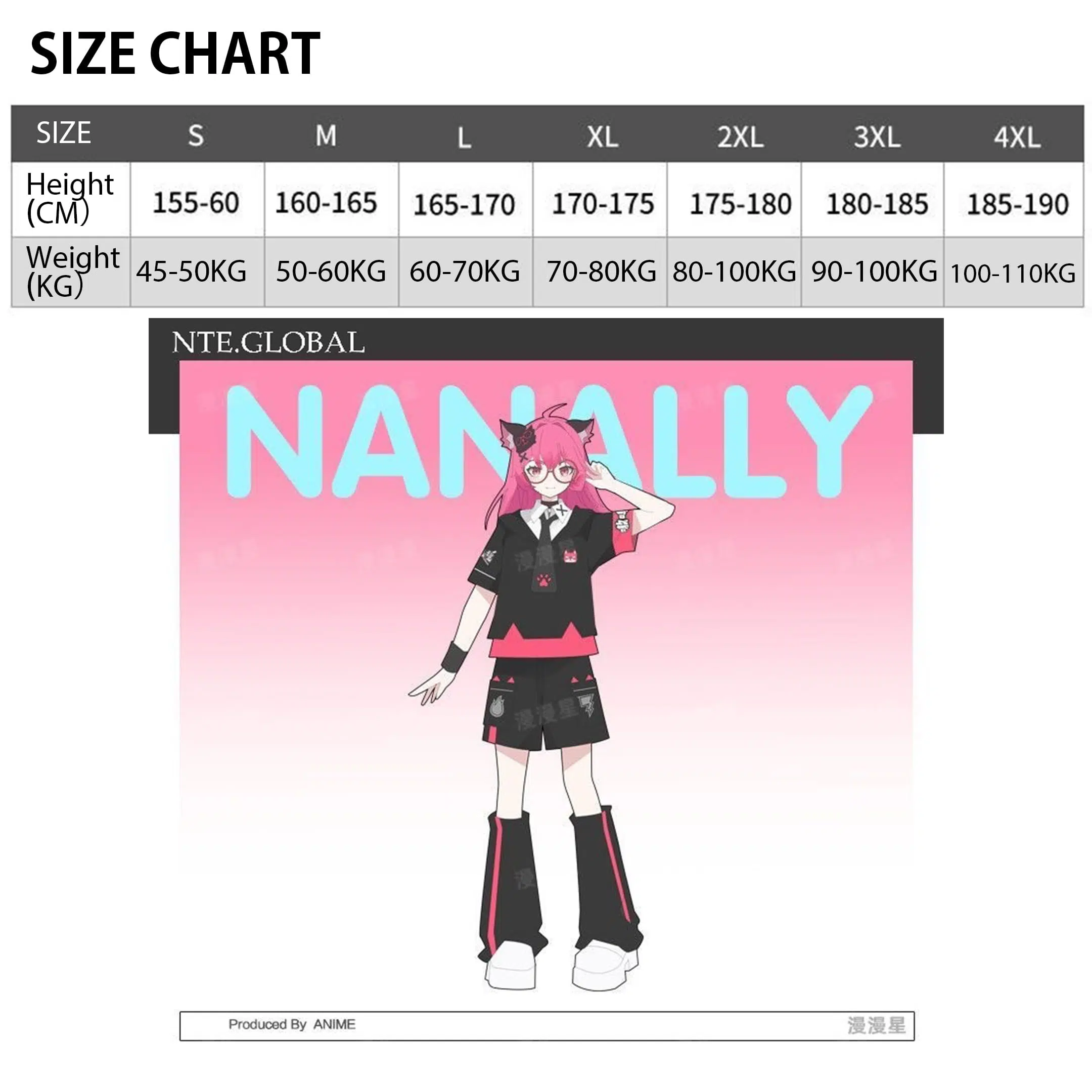 NTE Neverness to Everness Nanally Casual Cosplay Outfit – Daily Anime Convention Costume 이환 굿즈 Neverness to Everness グッズ NTE グッズ | nte.global